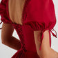 Vallea Minikleid – Rot