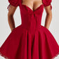 Vallea Minikleid – Rot