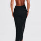 Lavanda Midikleid - czarny