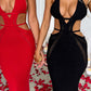 Beatrice Maxikleid - Rouge