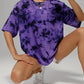 Punk Oversized Tie Dye T-Shirt 