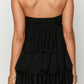 Bria Girl Black Mini Party Dress 