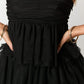 Bria Girl Black Mini Party Dress 