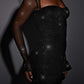 Lucia Minikleid - Black Glitzer