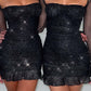 Lucia Minikleid - Black Glitzer