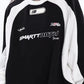 Felpa Raglan Hip Hop Oversize con Slogan