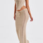Giacinta Maxi Rock - Beige