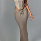 Giacinta Maxi Rock - Beige