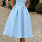Marisa Midikleid - Blauw