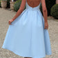 Marisa Midikleid - Blauw