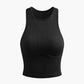 Rippenstrick Tank Top mit Nahtdetail