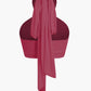 Solid Color Y2k Tie Back Cross Halter Top 