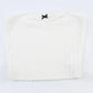 White French Bow Bandeau Top with Texture