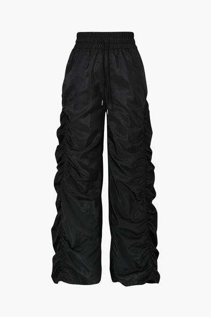 Hip Hop Sammelzug Bund Baggy Cargohose mit Kordelzug