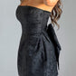 Ludovica Minikleid - zwart