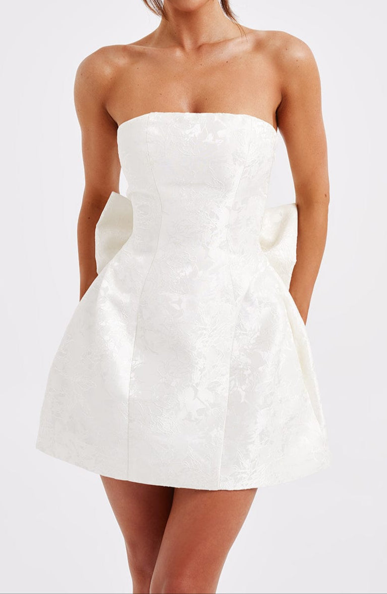 Honora Minikleid – Elfenbein