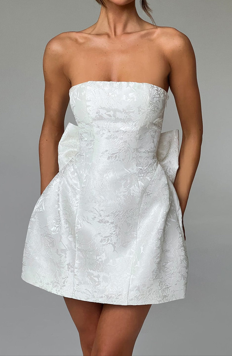 Honora Minikleid – Elfenbein