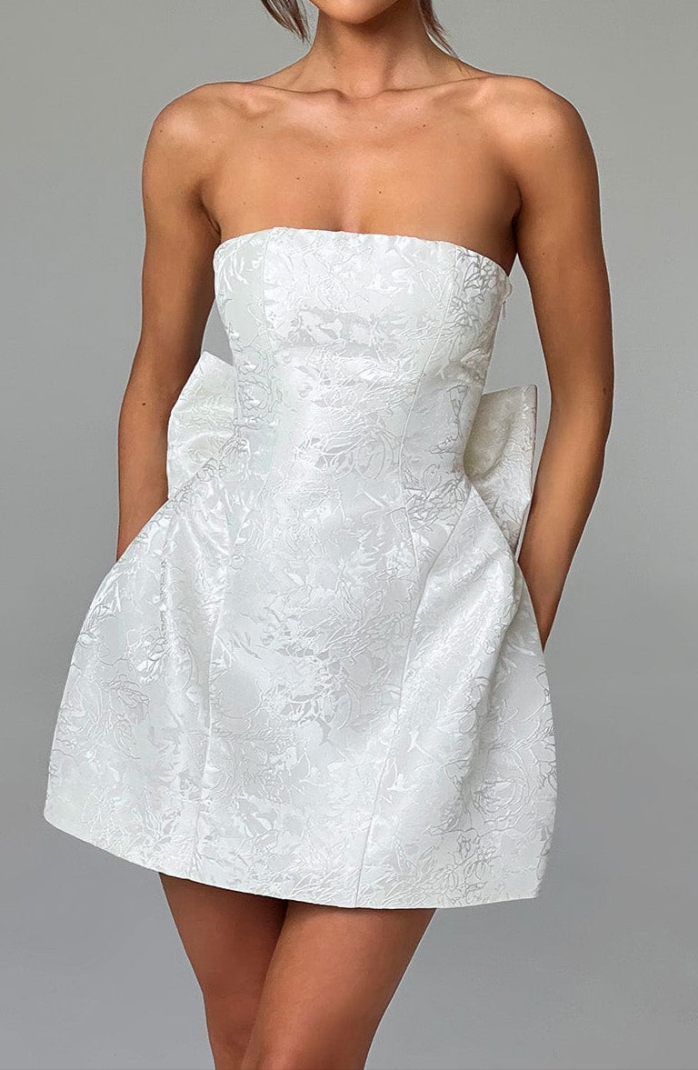 Honora Minikleid – Elfenbein