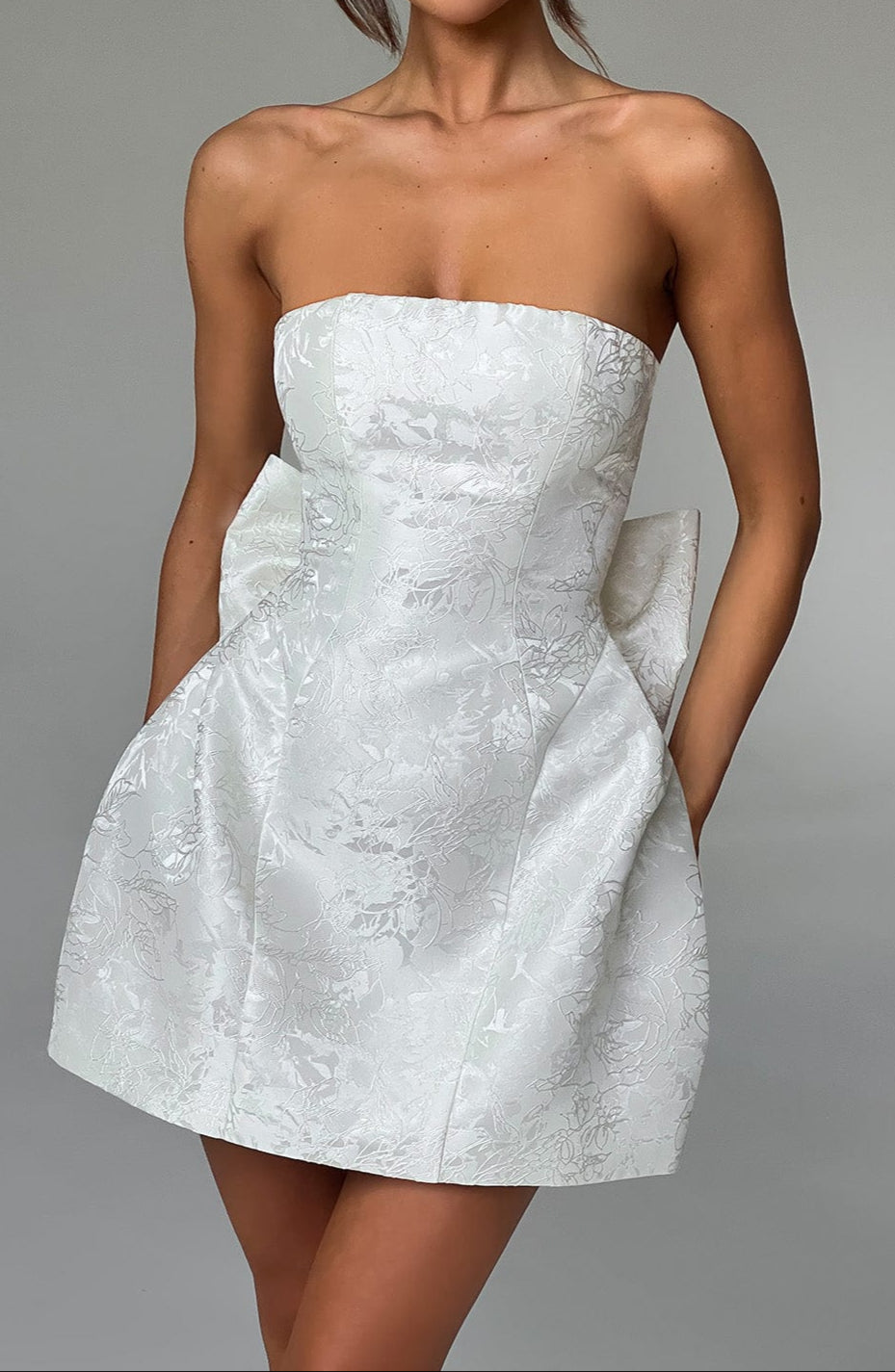Honora Minikleid – Elfenbein