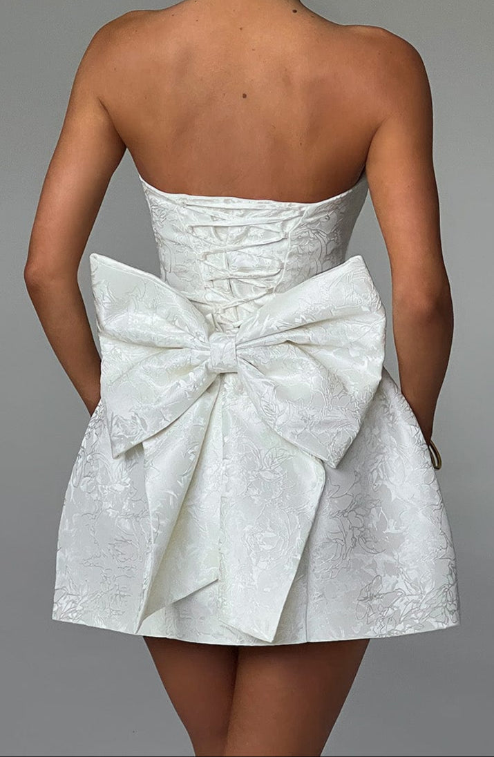 Honora Minikleid – Elfenbein