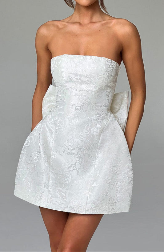 Honora Minikleid – Elfenbein