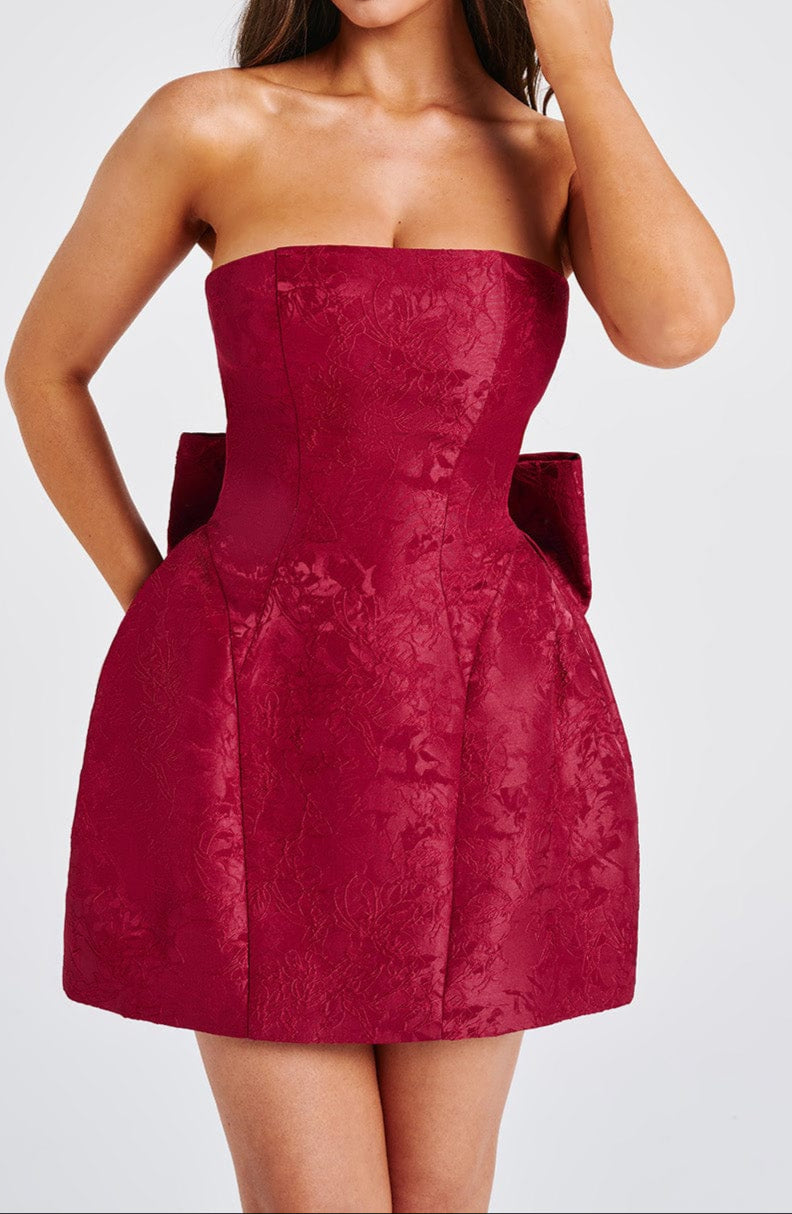 Carmela Minikleid - Rood