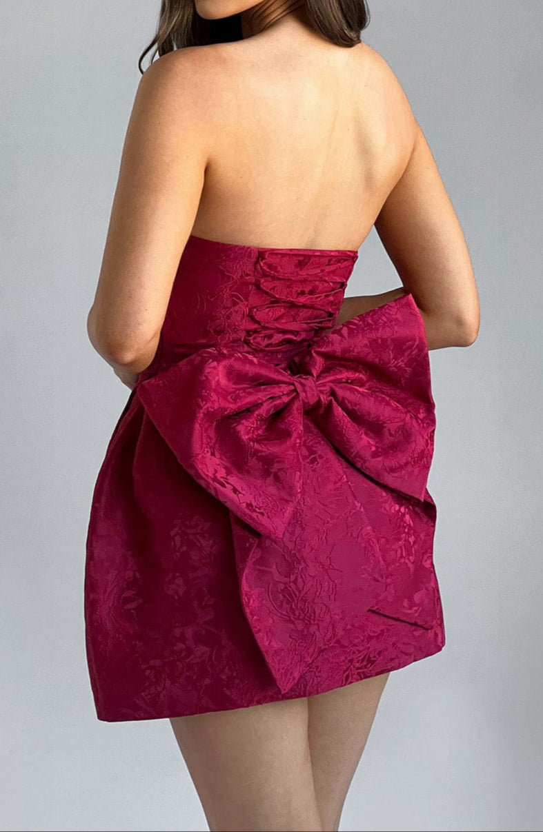 Carmela Minikleid - Rood