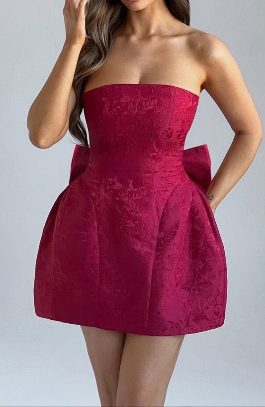 Carmela Minikleid - Rood