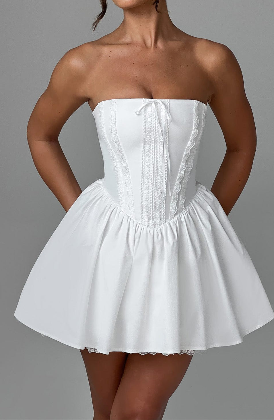 Aria Minikleid - Ivory