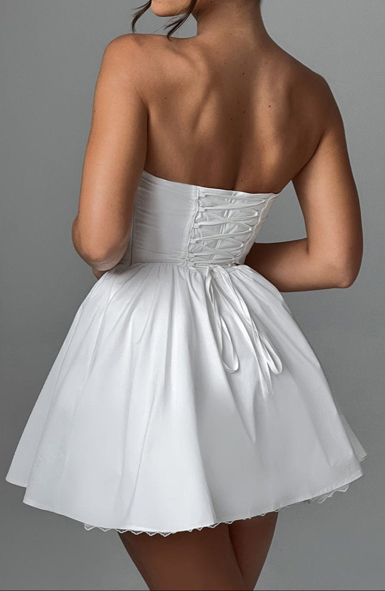 Aria Minikleid - Ivory