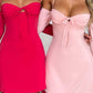 Rosana Mini Dress - Blush