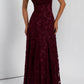 Bella maxi dress – cherry lacquer