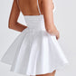 Paola Mini Dress - Ivory
