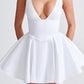 Paola Mini Dress - Ivory