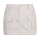 Bright micro mini skirt with cargo pockets 