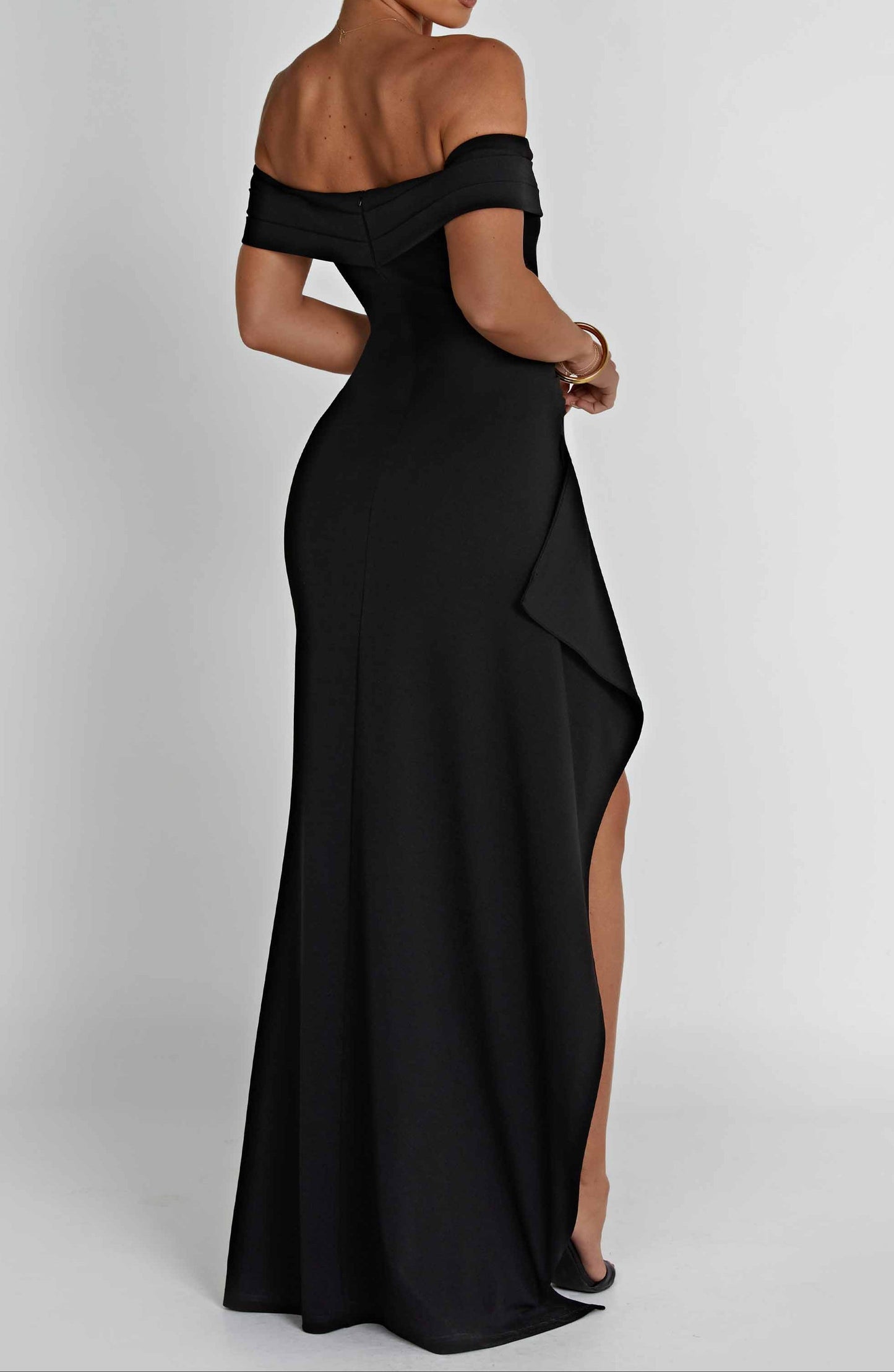 Natala Maxikleid - czarny