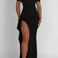 Natala Maxikleid - czarny