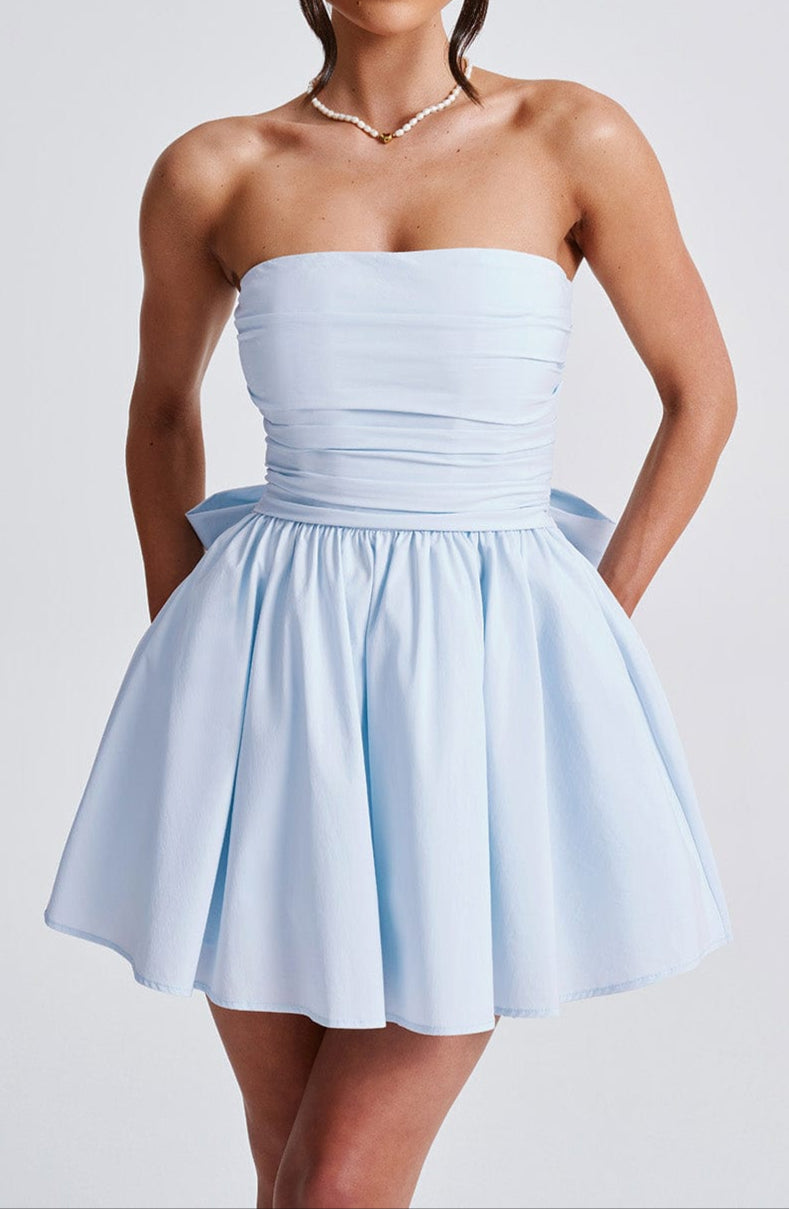 Mini sukienka Primavera - Blue