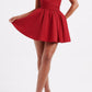 Elvera Mini Dress - Red