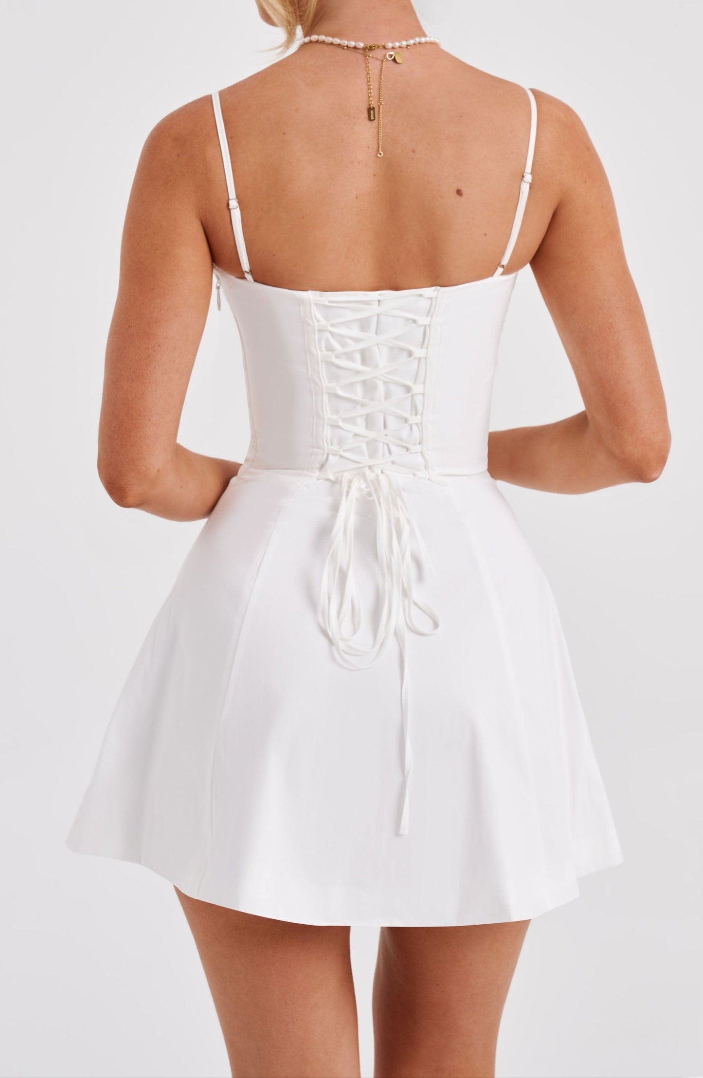 Editta Minikleid – Elfenbein