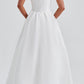 Galilea Midi Dress - Ivory 