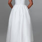 Galilea Midi Dress - Ivory 