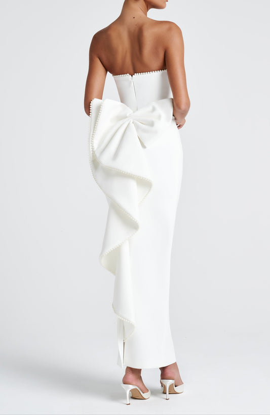 Edetta Maxikleid – Elfenbein