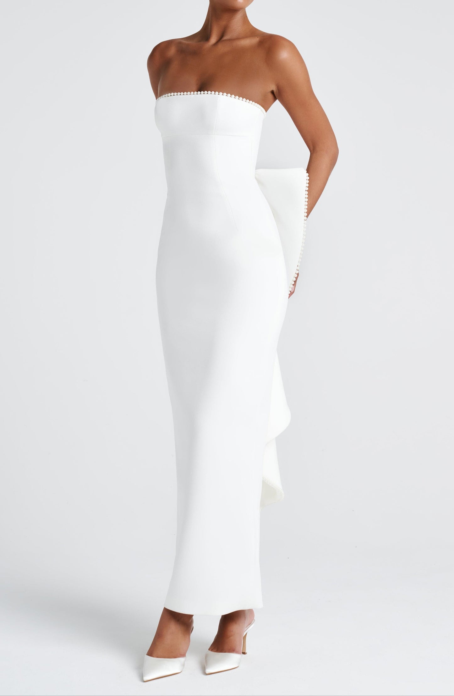 Edetta Maxikleid – Elfenbein