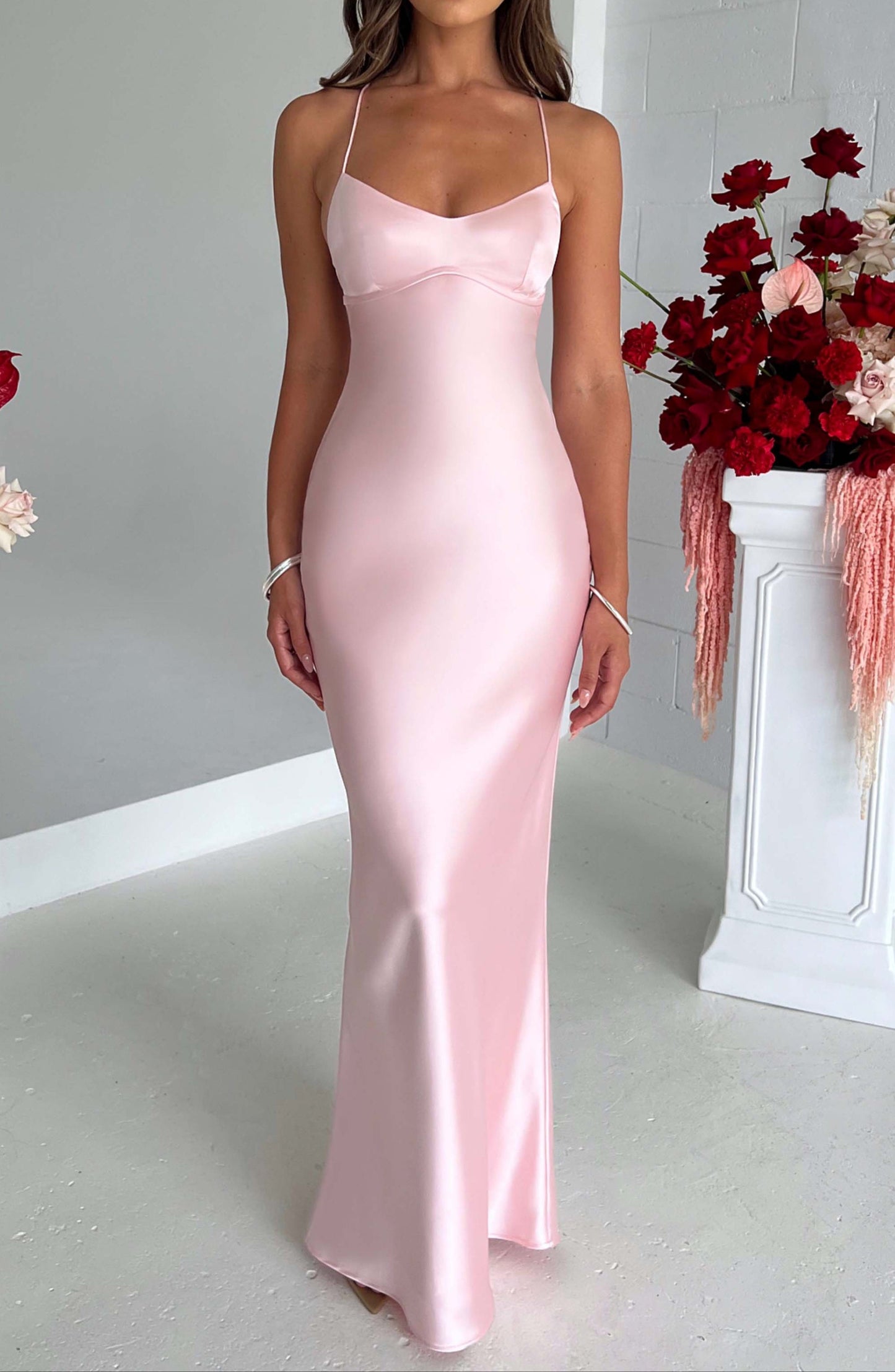 Abito lungo Celinka – Rosa