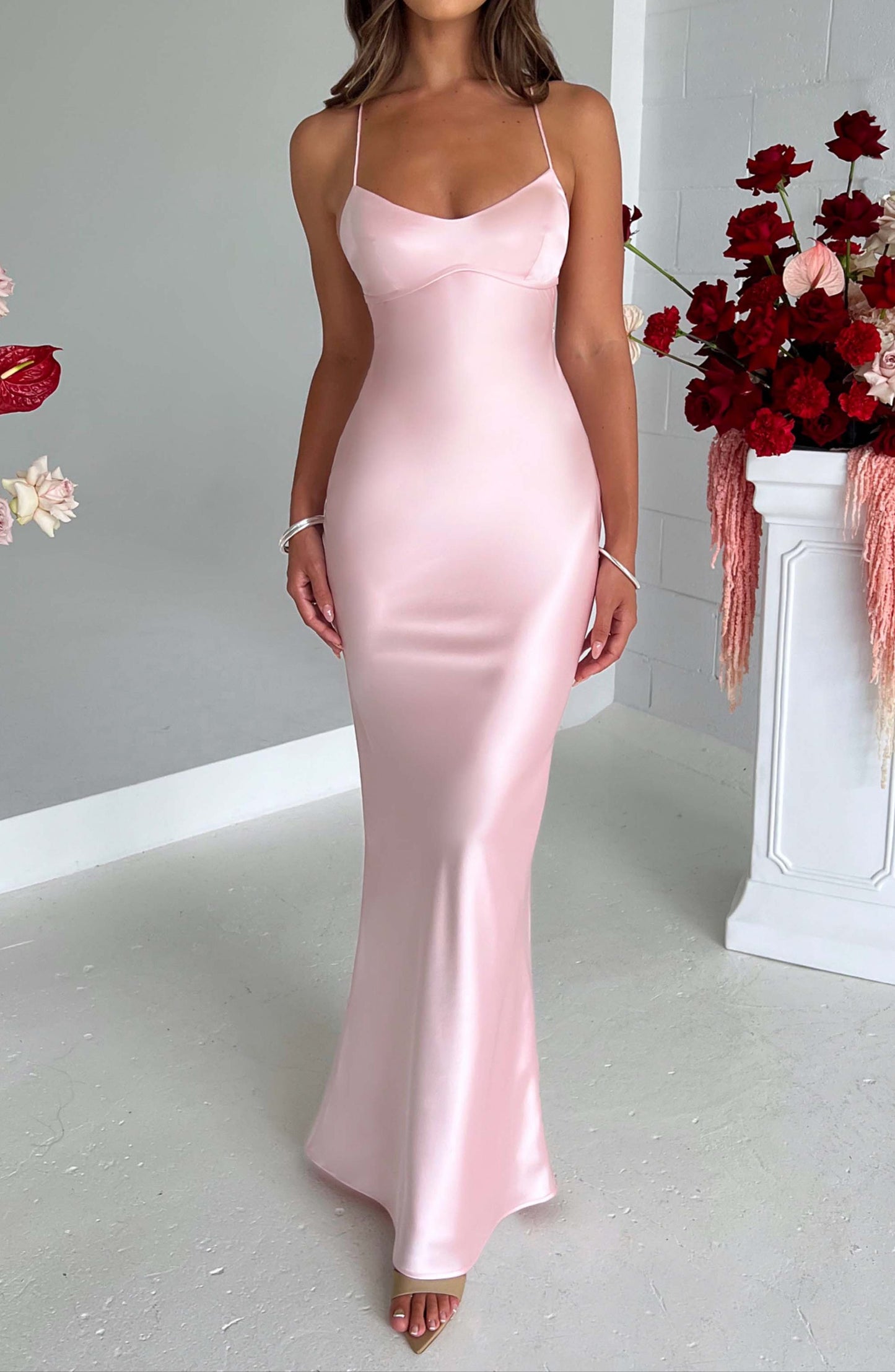 Abito lungo Celinka – Rosa