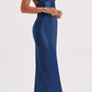 Micaela Maxikleid – Marineblau