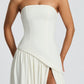 Roseta Maxikleid – Elfenbein