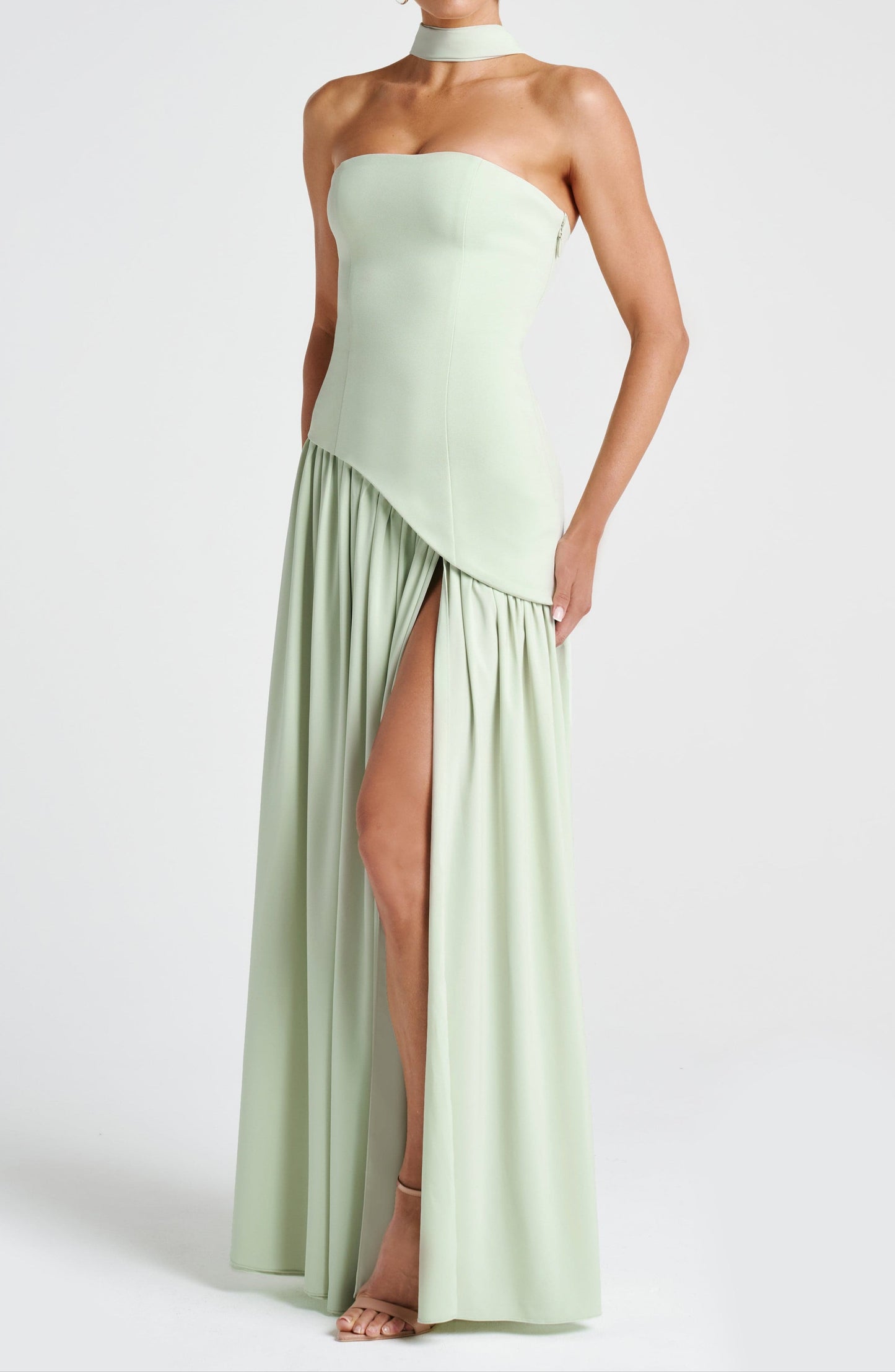 Raimona Maxikleid – Minze