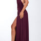 Fiorella maxi dress – cherry lacquer